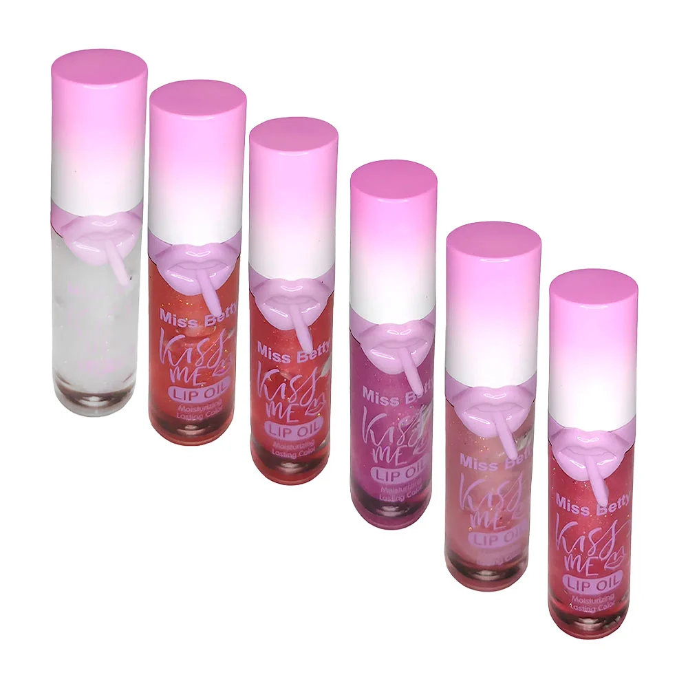 Brillo labial miss betty, mágico con glitter y aroma, variedad de ton…