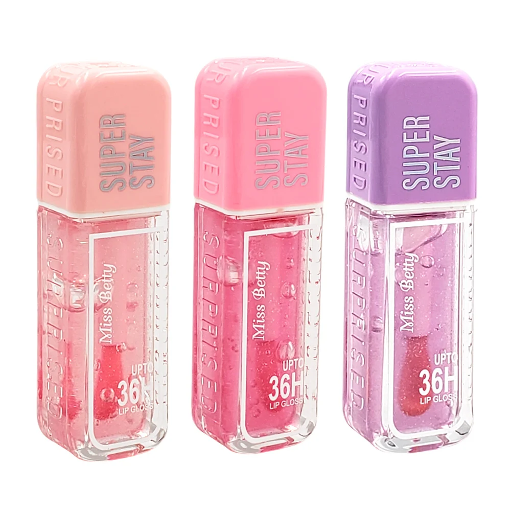 1pza lip gloss mágico con aroma y glitter, 6g, variedad de colores / …