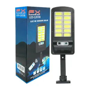 Lámpara solar suburbana, led fría, a prueba de agua + control remoto …