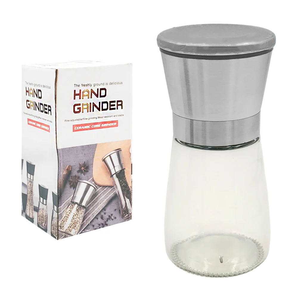 Molinillo de mano con núcleo de cerámica, 13cm / hand grinder / m16-5