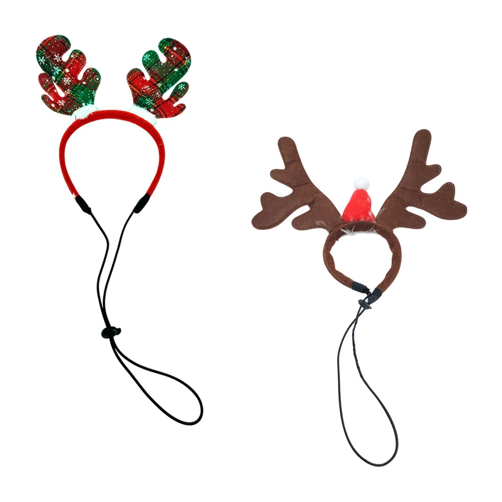 Diadema navideña con diseño de reno para mascota, variedad de modelos…