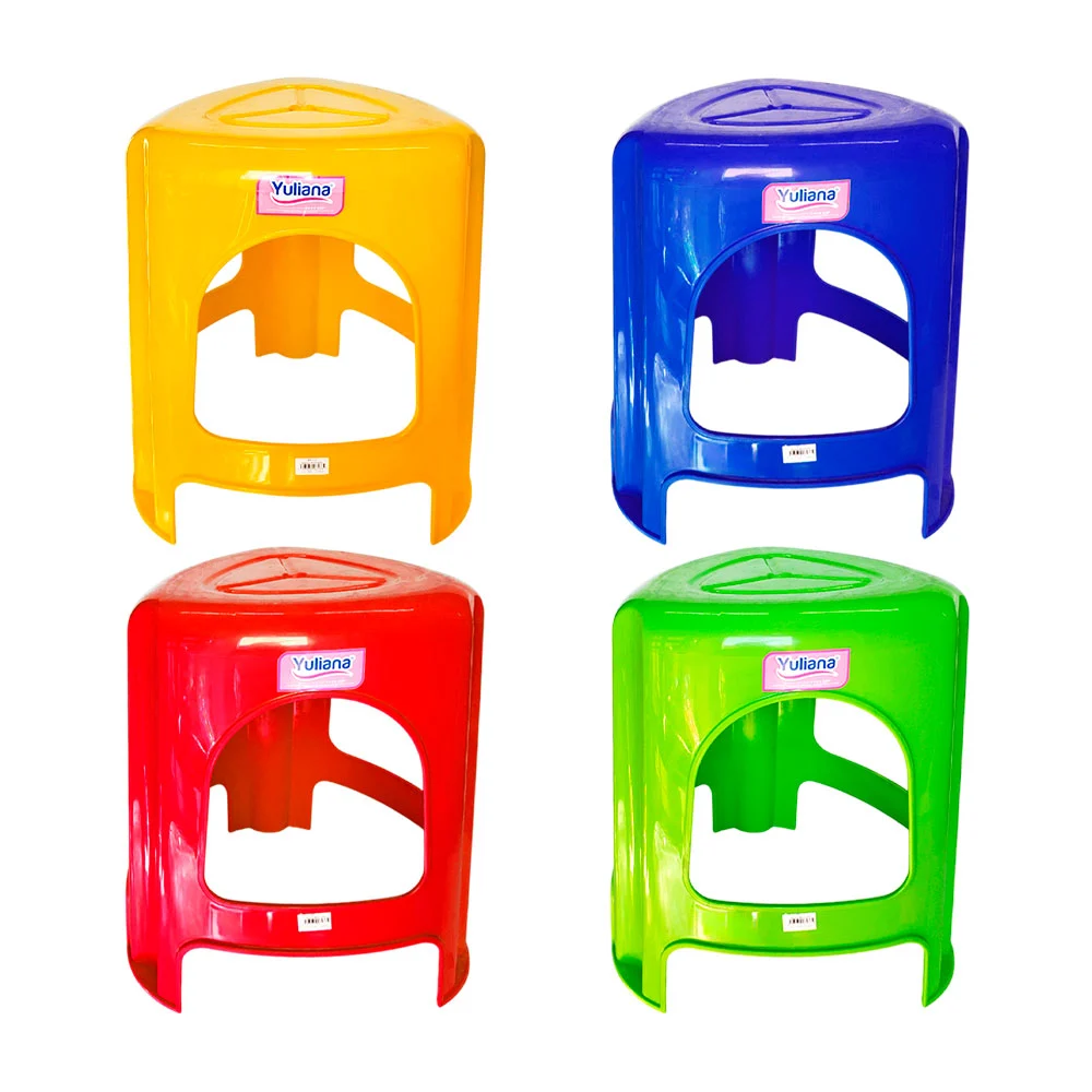 Banco grande triangular de plástico reforzado / variedad de colores /…