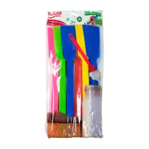 Paquete con 12 espátulas miserables de plástico pequeñas, 21.2cm, var…