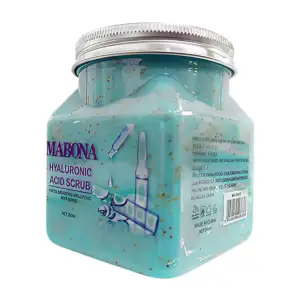 Exfoliante corporal mabona, con ácido hialurónico, una piel más radia…