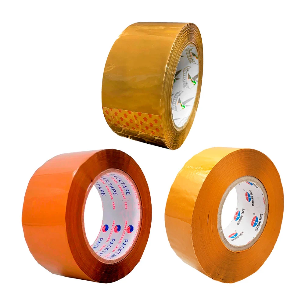 1pza cinta adhesiva canela packtape de 5cm de ancho para empaque / pr…