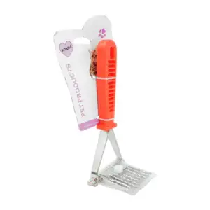 Cepillo deslanador 18cm, metálico con mango ergonómico