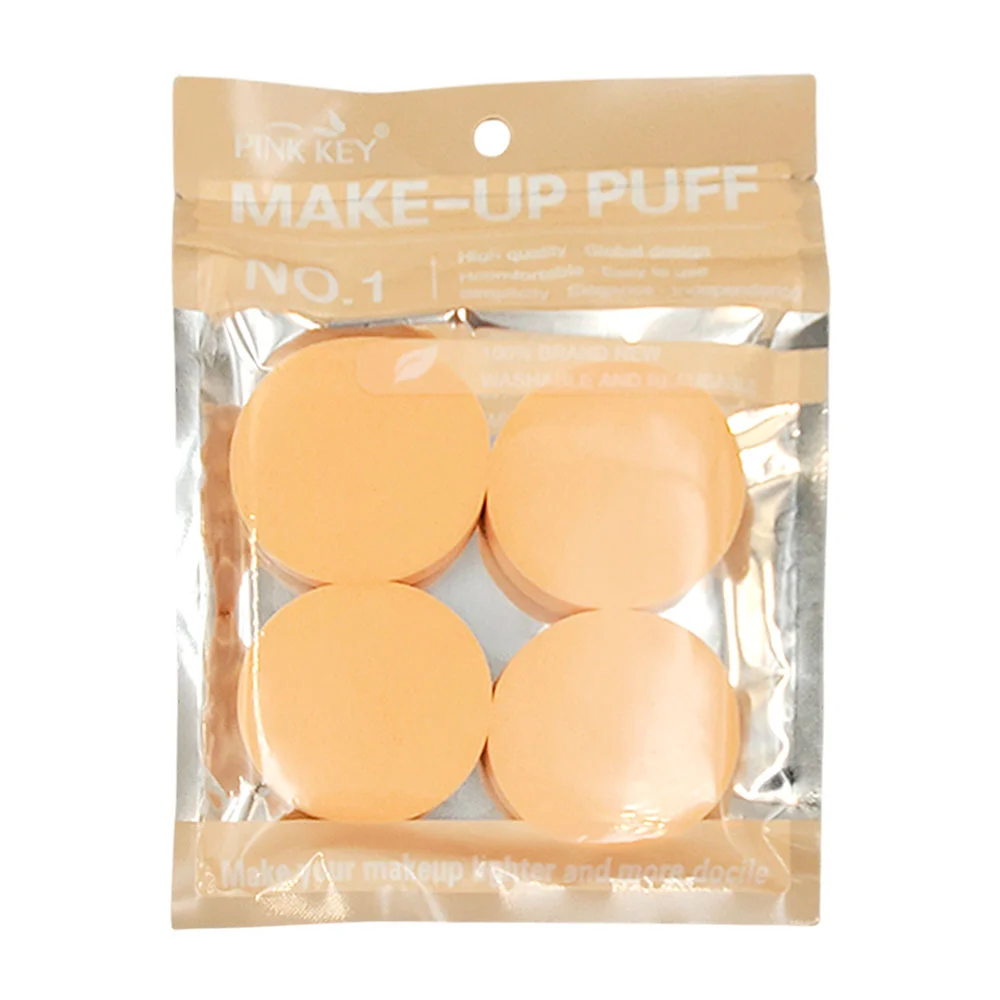 Paquete con 4 esponjas redondas para maquillaje / pink key / make-up …