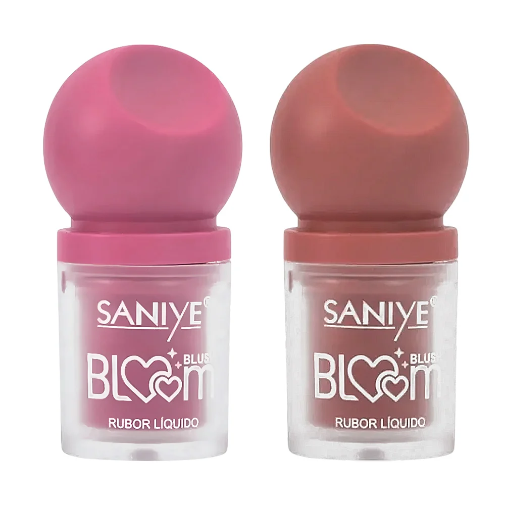 Rubor líquido, compacto con esponja, acabado matte, 3ml, variedad de …