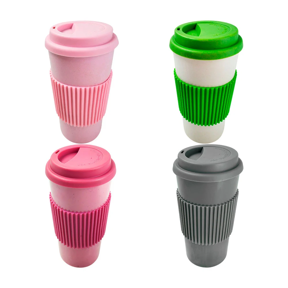 Vaso tipo cafetero con protector de calor / 350ml aprox / variedad de…