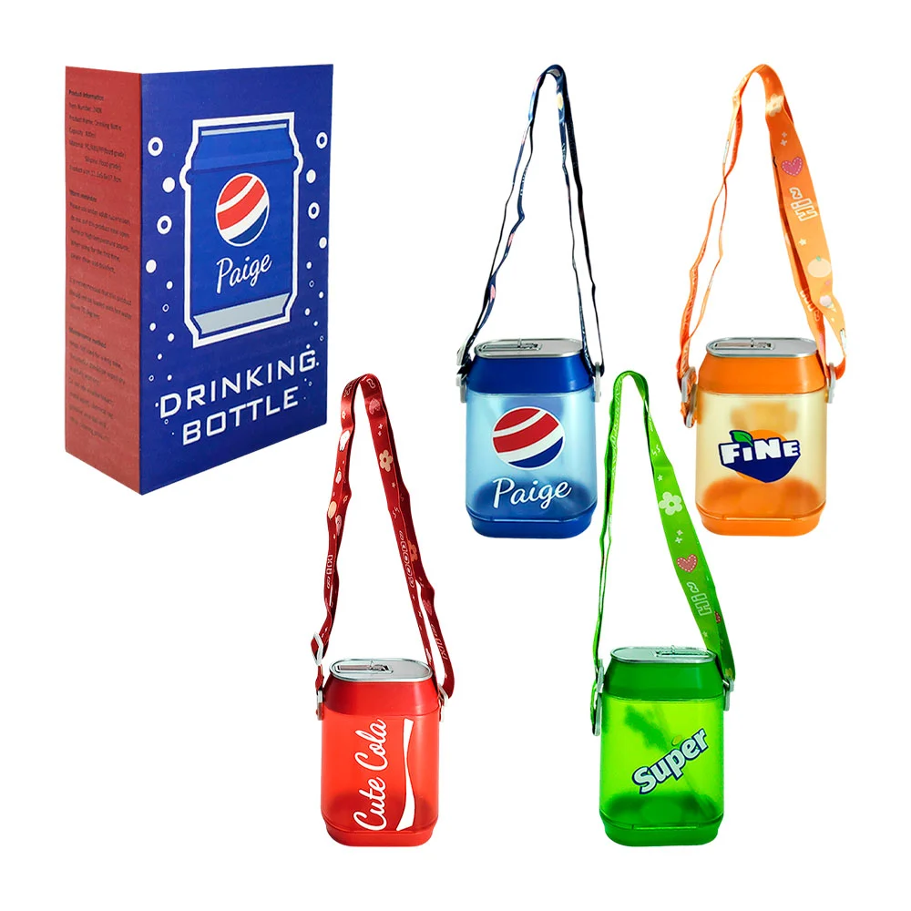 Botella cantimplora en forma de lata de refresco, 400ml / variedad de…