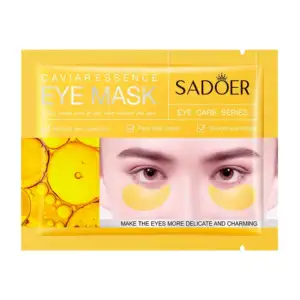 Mascarilla sadoer para los ojos, 7.5g, con esencia de caviar / sd98951