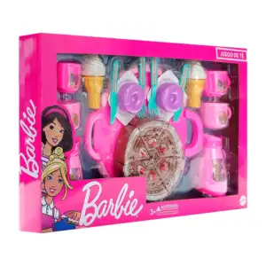 Juego de té con pastel + accesorios, temática de barbie, variedad / t…