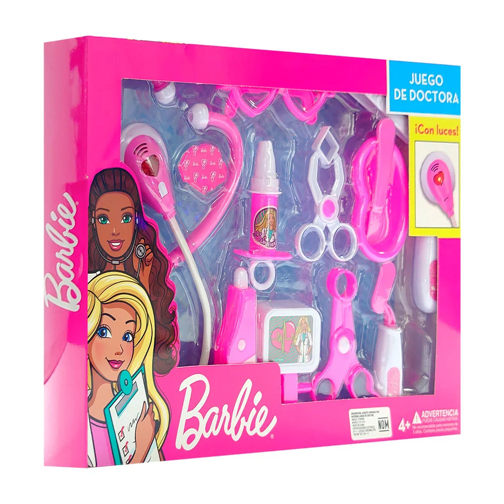 Set infantil con temática de doctora, con luz y sonido, diseño de bar…