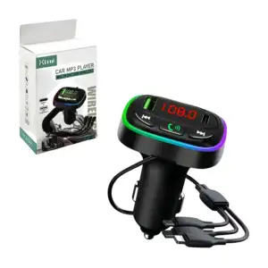 Cargador plug múltiple, control de sonido, entrada V8, tipo-c, lightn…
