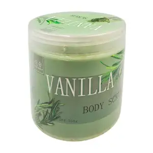 Exfoliante corporal con extracto de vainilla, 550g / body scrub / xs-…