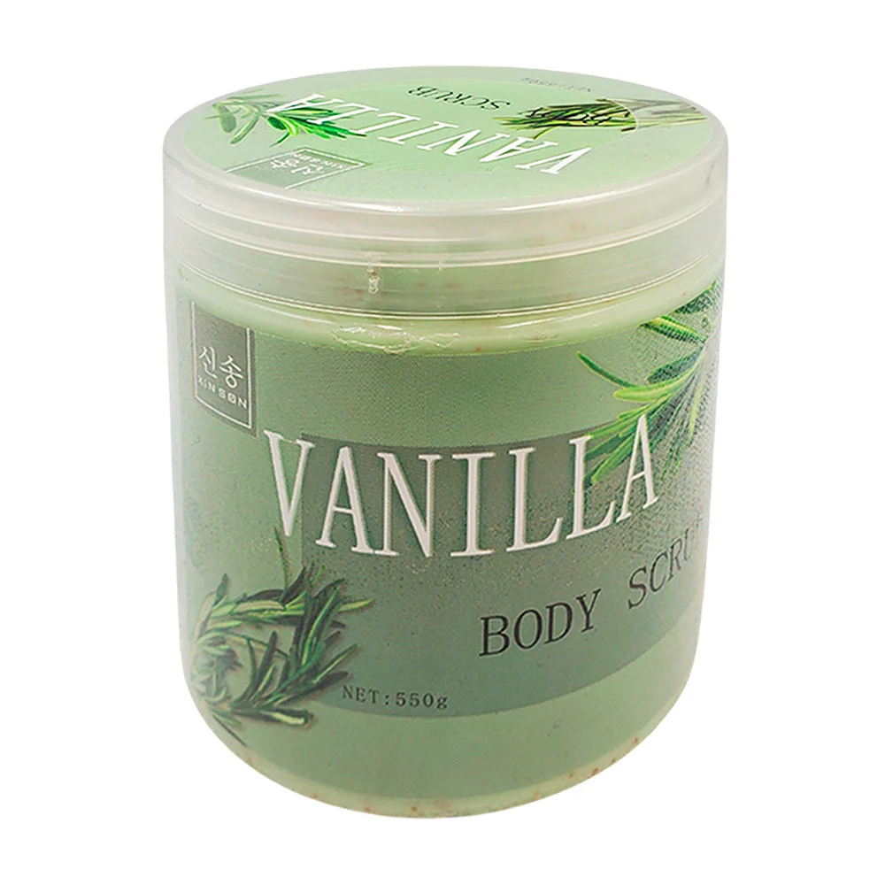 Exfoliante corporal con extracto de vainilla, 550g / body scrub / xs-1011