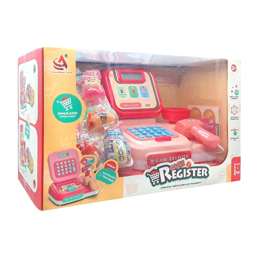Caja registradora de juguete, interactivo, luz y sonido + accesorios …