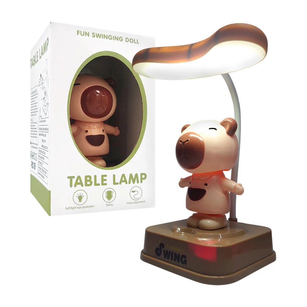 Lámpara decorativa, infantil con figura en movimiento y ajuste de luz…