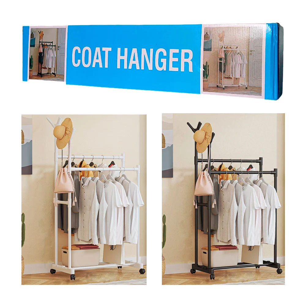 Organizador / closet multifuncional 80x42x145.5cm / coat hanger / yh9…