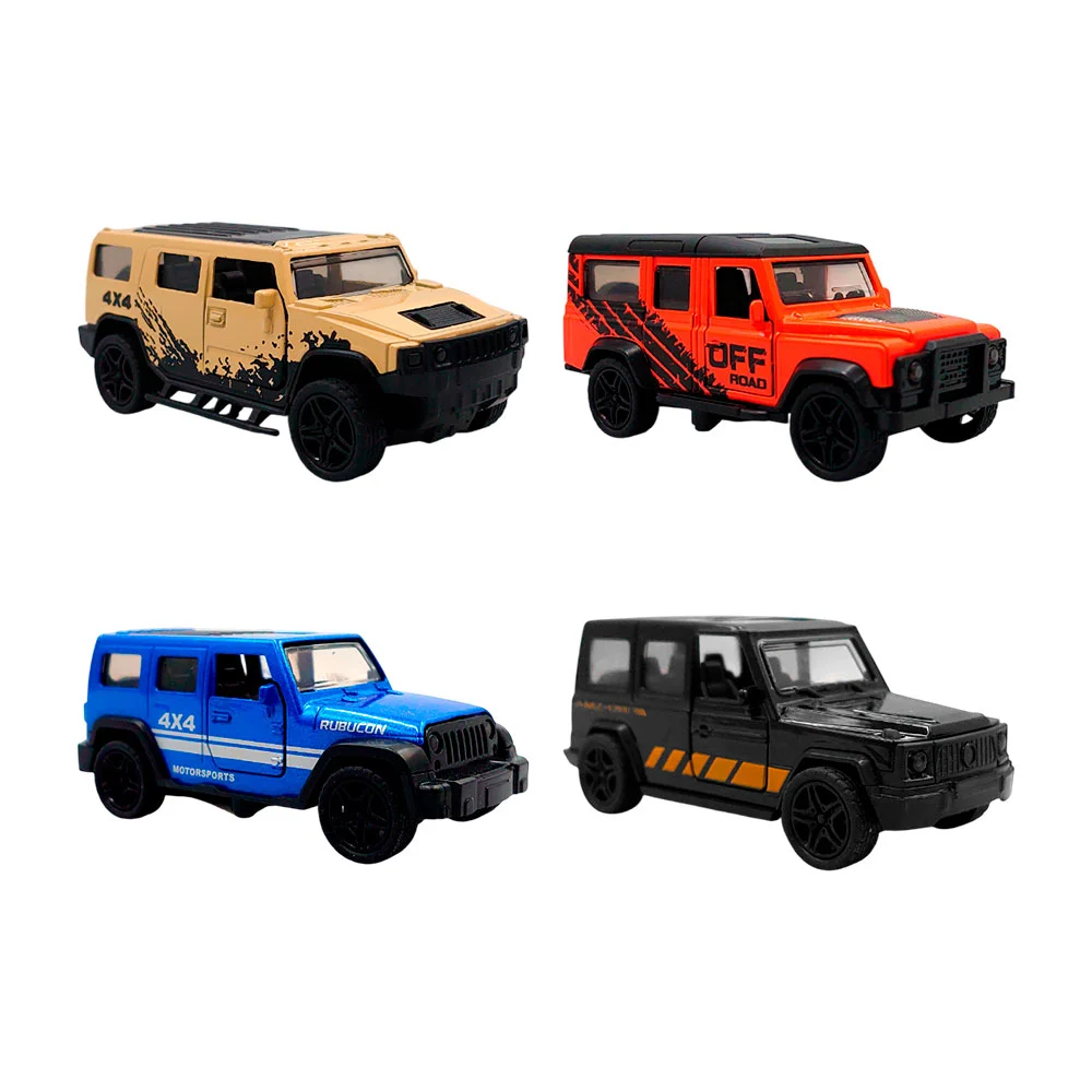 Carro - camioneta 4x4 de juguete con fricción, variedad de modelos / …