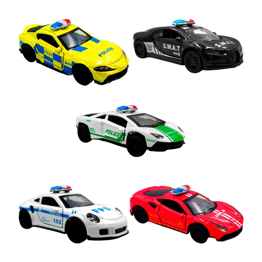 Carro de friccion con tematica policia, variedad de modelos / fps / p…