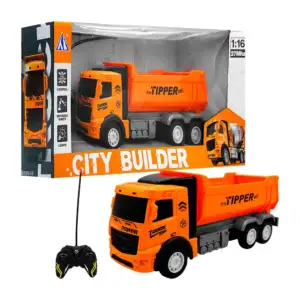 Carro/camión de construcción tipo voltaje a control remoto, 1;16 / 27…