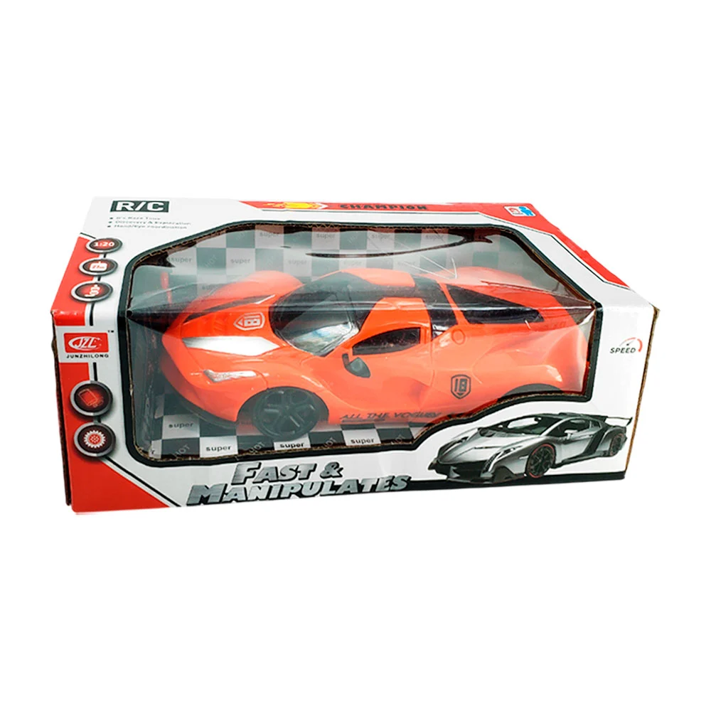 Carro sport champion con movimiento a control remoto, variedad de col…
