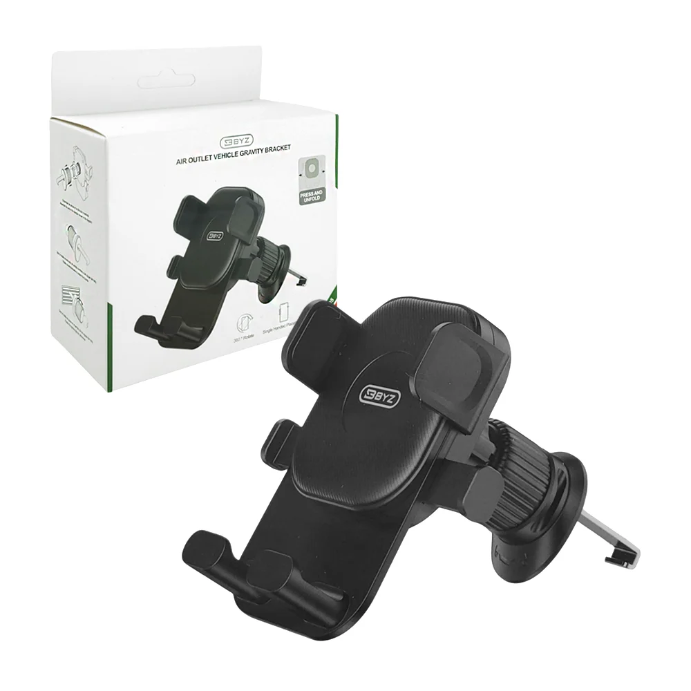 Soporte byz para celular adaptable y giro 360°, de plástico ajustable…
