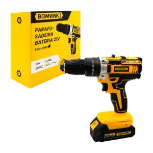 Taladro manual + bateria de 21v, 2 puntas intercambiables y un cargad…
