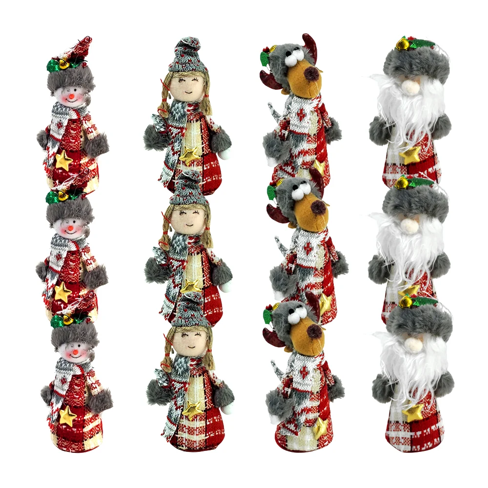 Set navideño 12 adornos colgantes en forma de cono, 17.5cm, variedad …