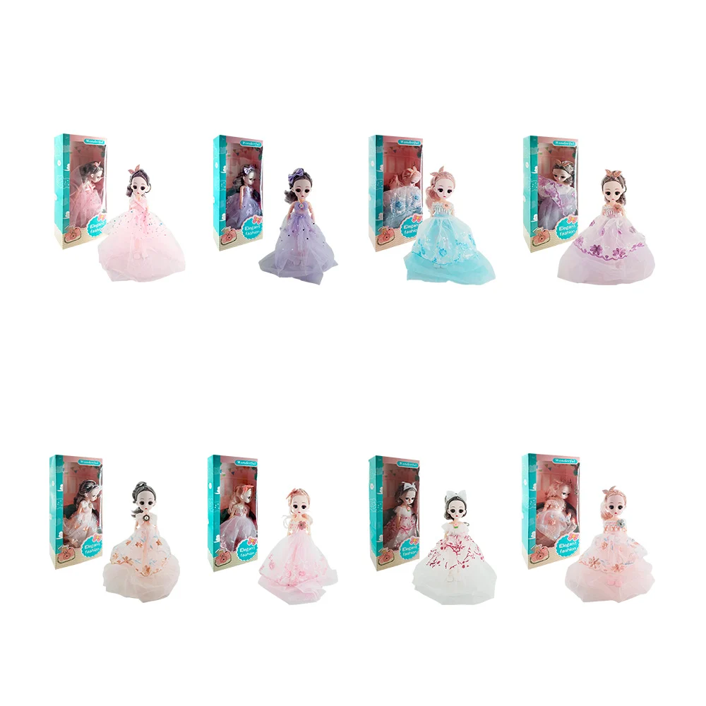 Llavero de muñeca articulada + accesorios, 22cm, variedad de colores …
