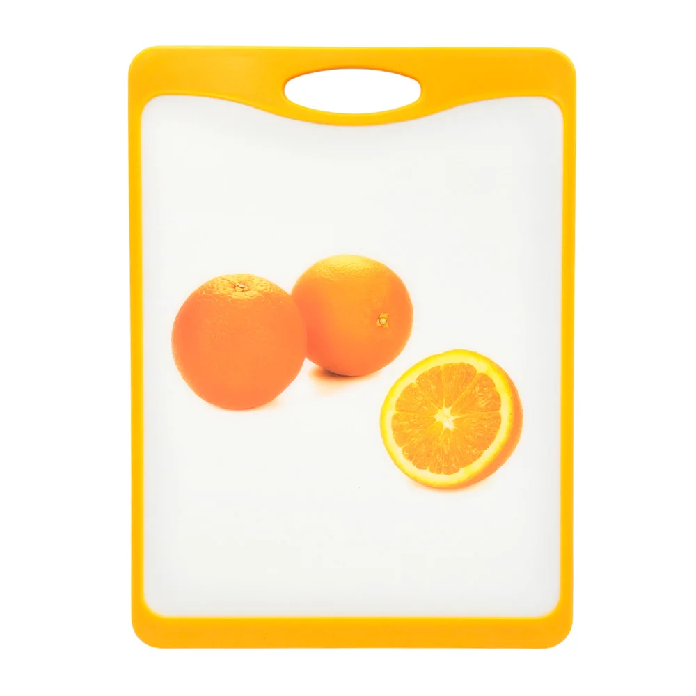 Tabla de plástico para picar, con estampado de frutas, 35x25cm / 2415…