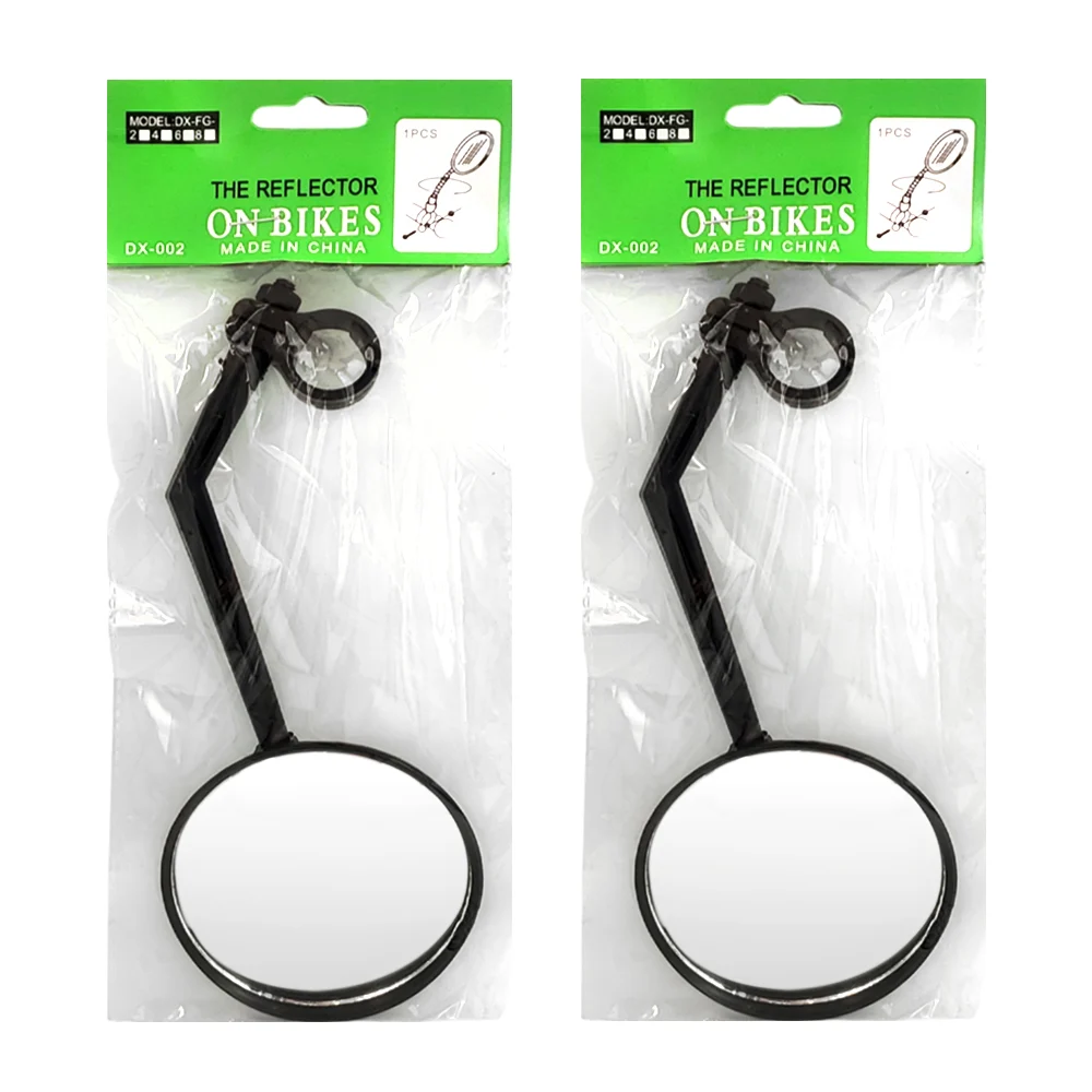 Par de espejos retrovisores con brazo de plástico para bicicleta / dx…