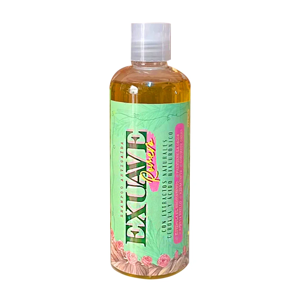 Shampoo exuave para la caída del cabello con extracto de romero, 500ml
