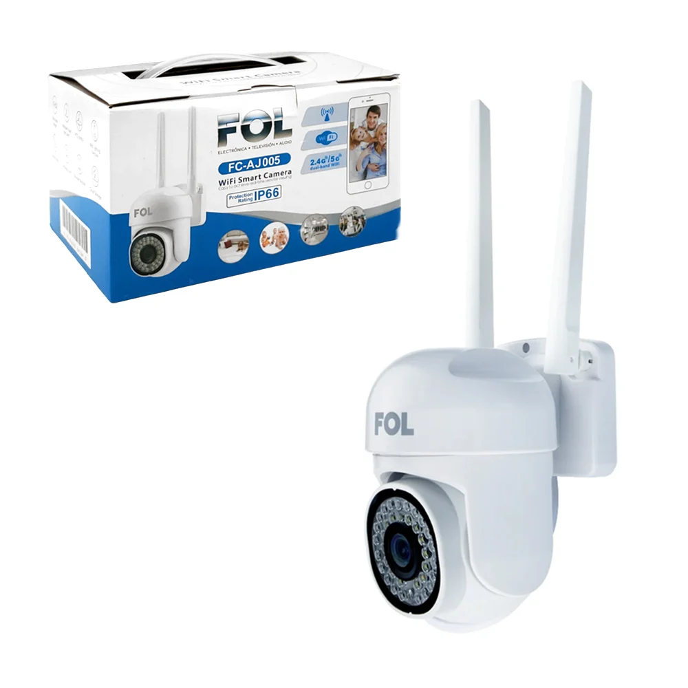 Cámara de seguridad wifi con protección ip66 y 2 antenas / fc-aj005 /…