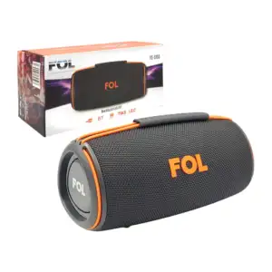 Bocina portátil fol, conexión bluetooth, puerto usb, tf y auxiliar + …