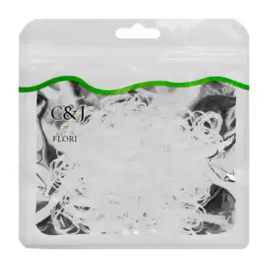 Paquete con 400 ligas elásticas para el cabello, variedad / go2102