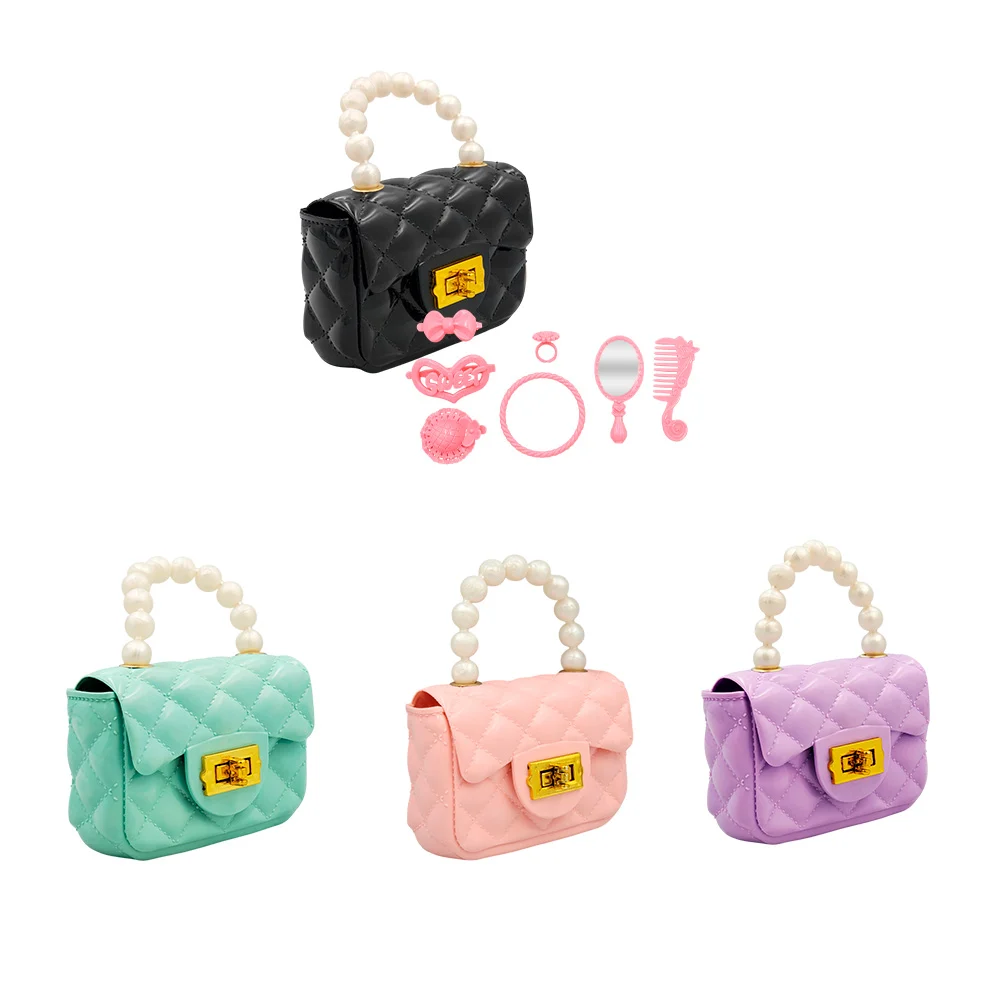 Bolsa infantil de plástico con asa tipo perlas + juguetes, variedad /…