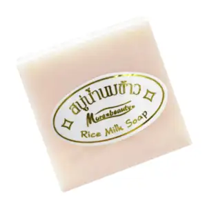 1pza Jabón rice milk soap rch, more beauty o qovc con extracto de arr…