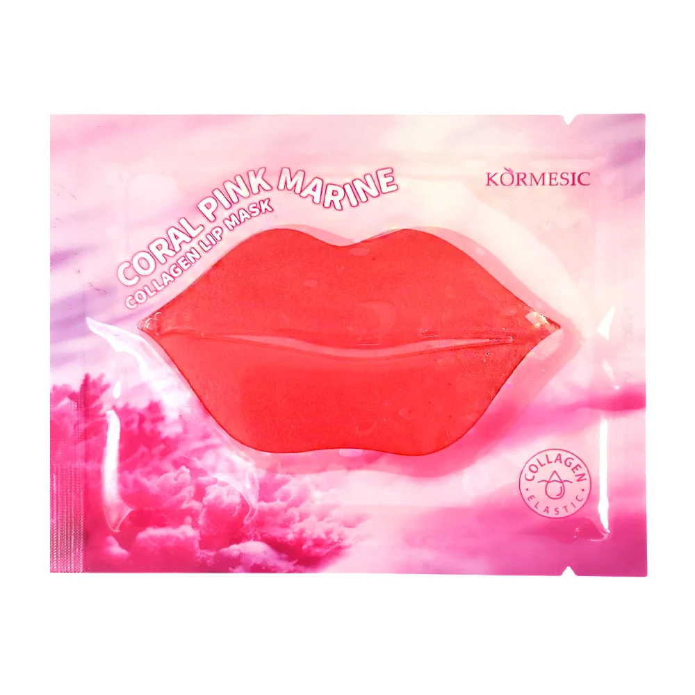 Mascarilla kormesic para labios, 8g, con colágeno y extracto de coral…