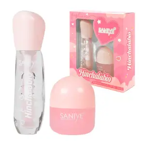 Paquete con 2 glosses saniye, humectante con aroma + mascarilla para …