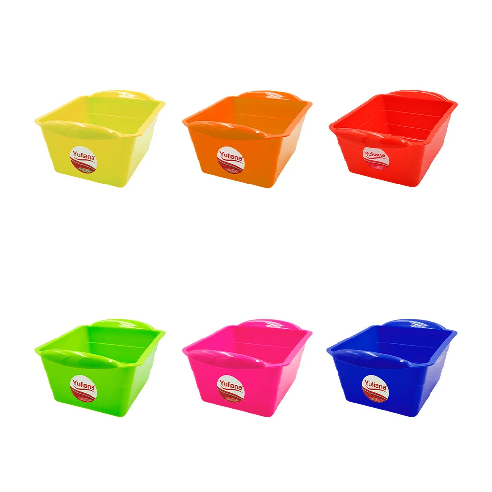 Recipiente pequeño rectangular multifuncional para verduras con asa /…