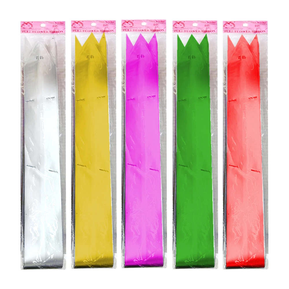 Paquete con 10 lazos - moños mágicos de medida 50 para regalos, vario…