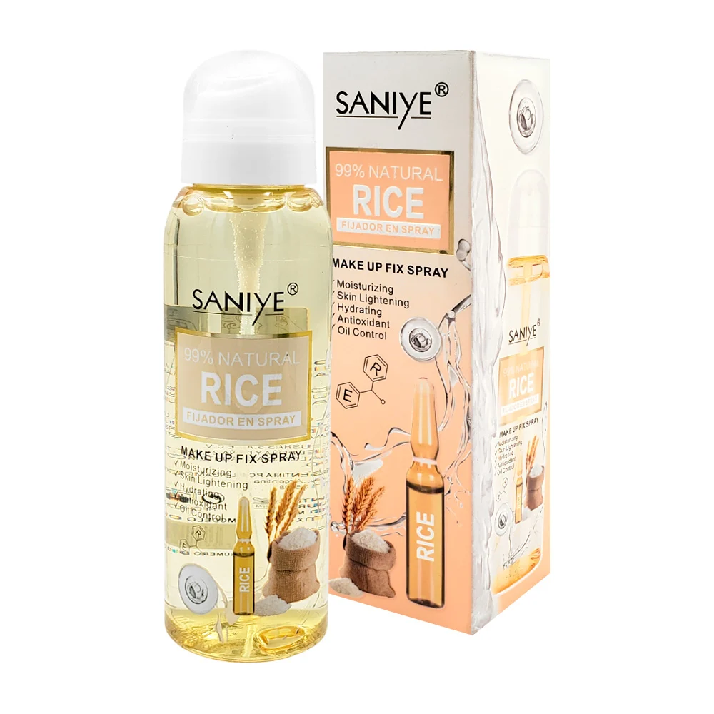 Fijador de maquillaje, en spray con extracto de arroz, antioxidante, …