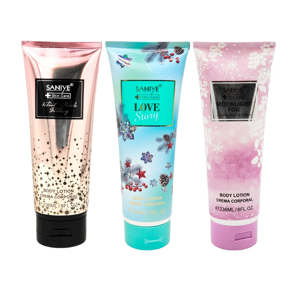 Crema corporal love story, fragancia navideña para dama, 236ml / r7003