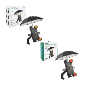 Soporte 360° para celular con paraguas, para bicicleta y motocicleta,…