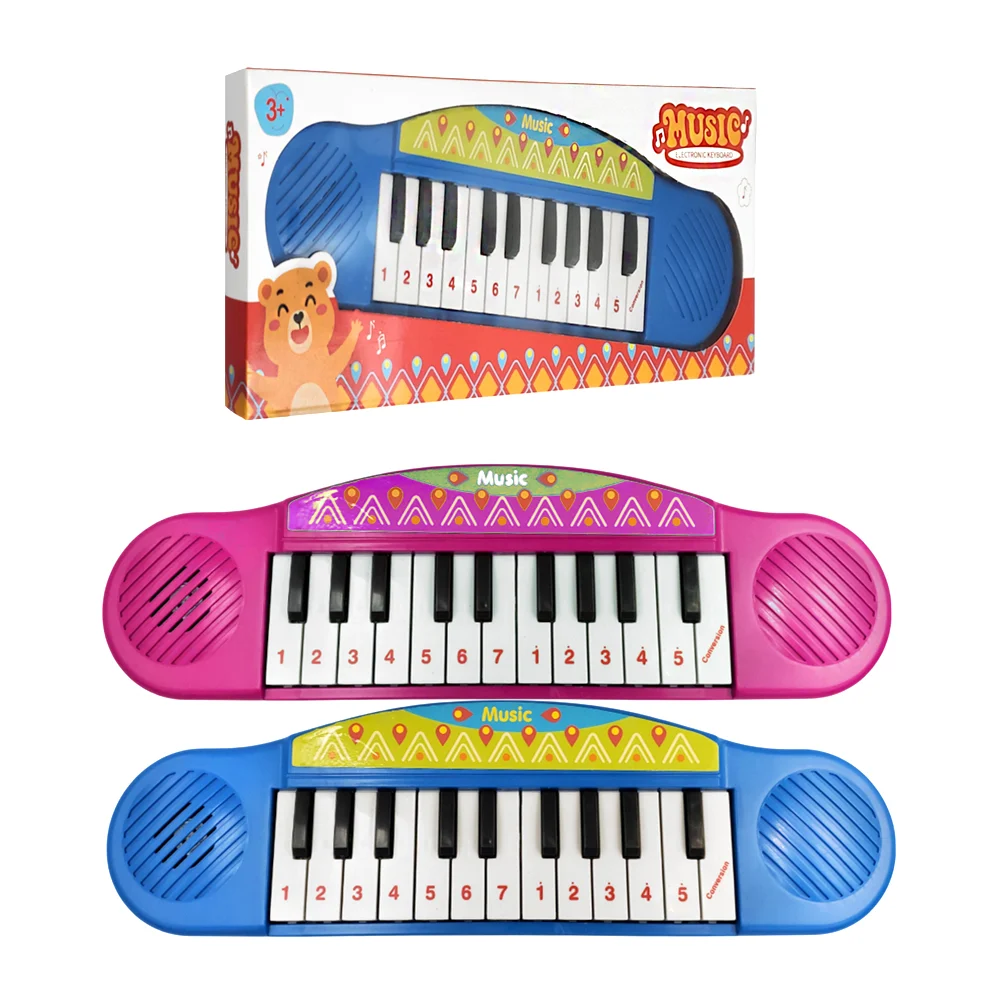 Piano de juguete electrónico interactivo con diferentes tipos de soni…