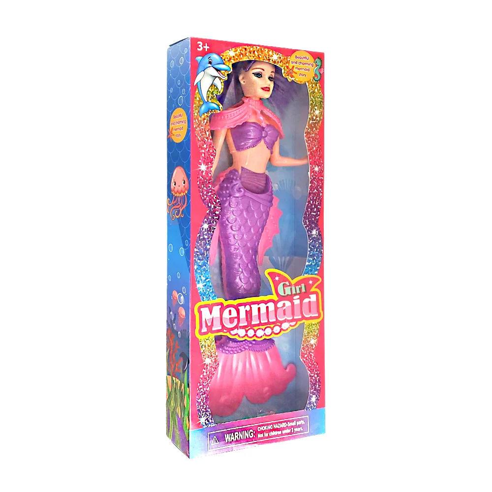 Muñeca sirena articulada girl mermaid, variedad de colores / ts91386