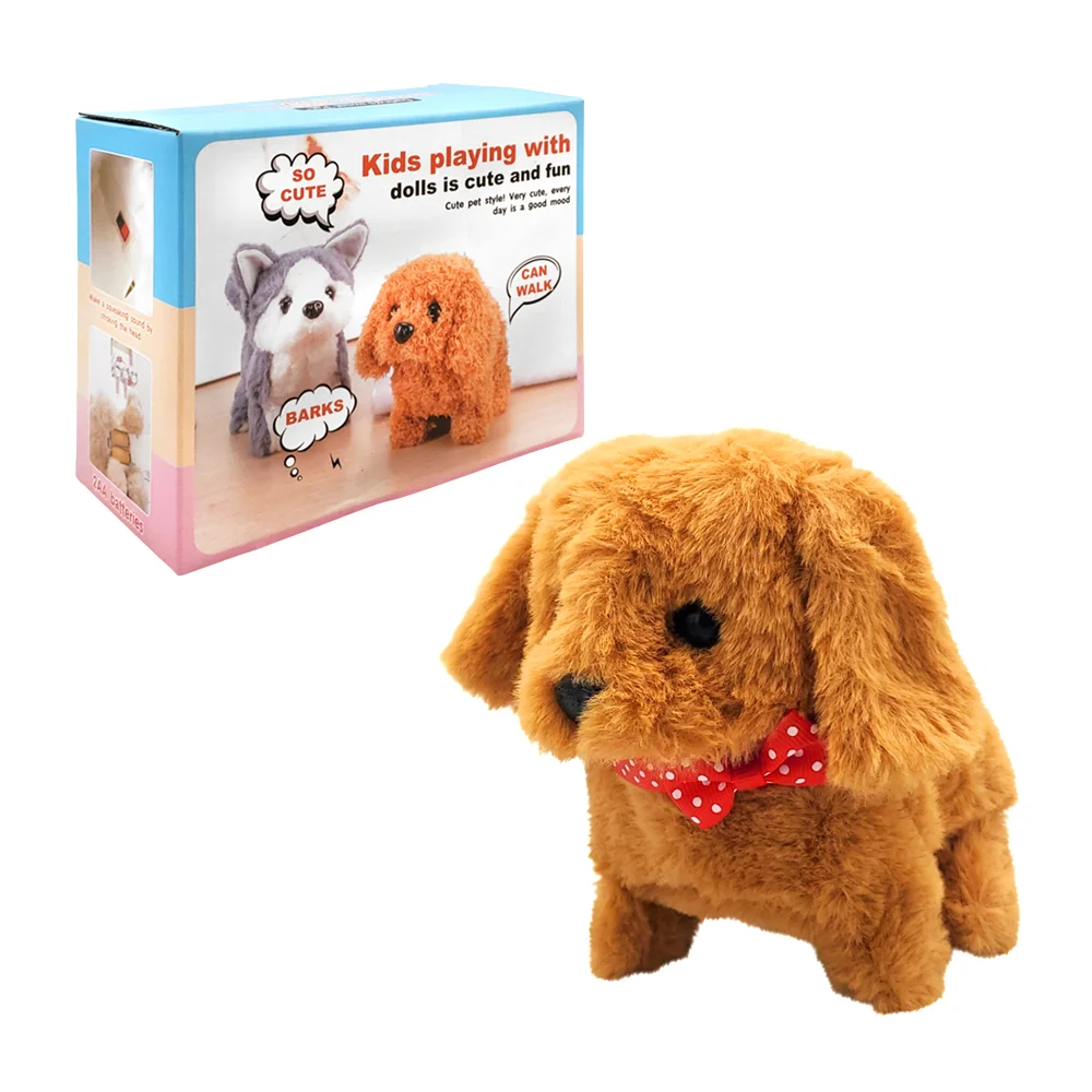 Juguete de peluche en forma de perrito con movimiento / electric stuf…