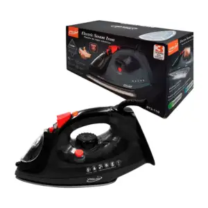 Plancha eléctrica para ropa, 1200w con placa de cerámica, temperatura…
